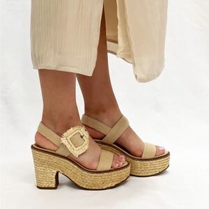 Lucky brand YIDRIS ESPADRILLE PLATFORM SANDAL